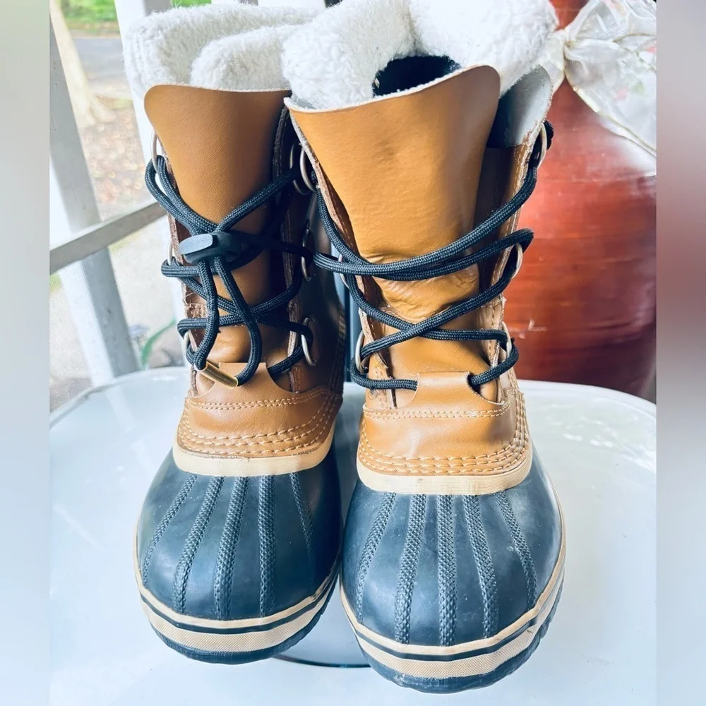 SOREL CARIBOU YOUTH WATERPROOF BOOTS